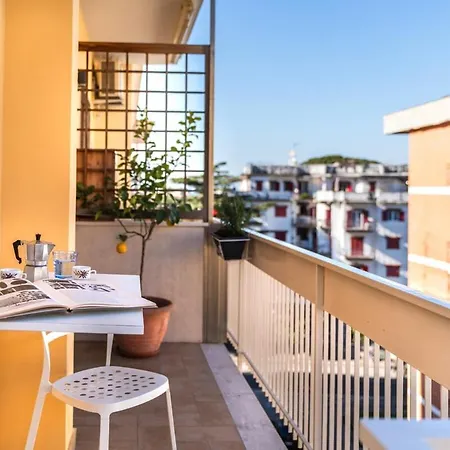 Flat Gentile, Sorrento, Floor 2br Flat, Balcony * 소렌토