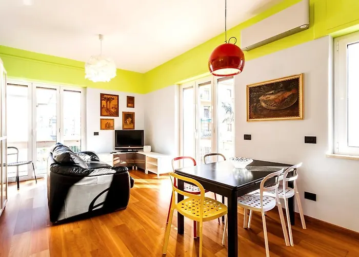 Flat Gentile, Sorrento, Floor 2br Flat, Balcony 아파트 소렌토